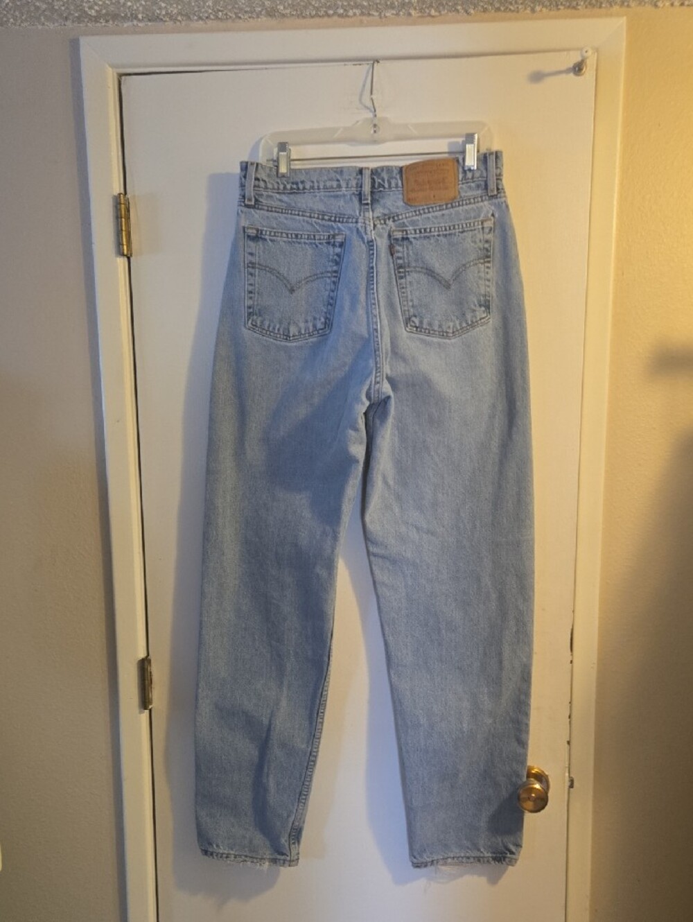 Levi's Light Blue Baggy Straight  Jeans - Picture 7 of 13
